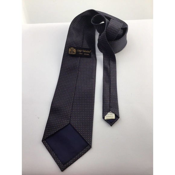 Luigi Valentino Hand Made Tie Yellow Multicolored dots - Picture 7 of 9